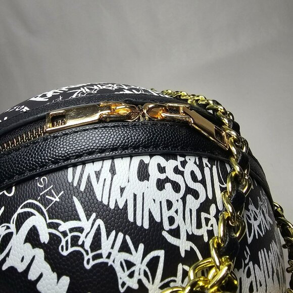 Graffiti Basketball Zip Backpack Women\'s Gym Sport Bag 8\